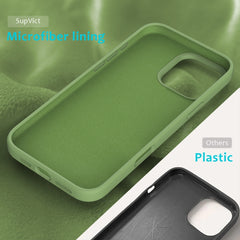 Solid Color Silicone Phone Case, For iPhone 16 Pro, For iPhone 16 Plus