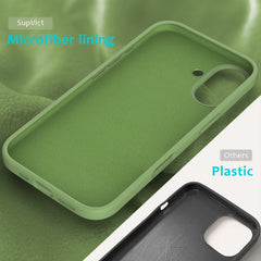 Solid Color Silicone Phone Case, For iPhone 16, For iPhone 15 Pro Max
