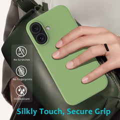 Solid Color Silicone Phone Case, For iPhone 16, For iPhone 15 Pro Max