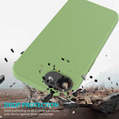 Funda de silicona para teléfono de color sólido, para iPhone 16 Pro Max, para iPhone 16 Pro