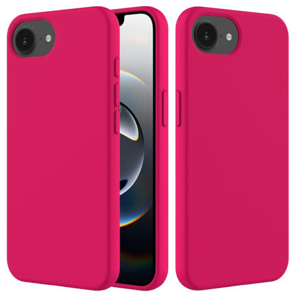 Einfarbige Silikon-Telefonhülle, Für iPhone 16 Plus, Für iPhone 16