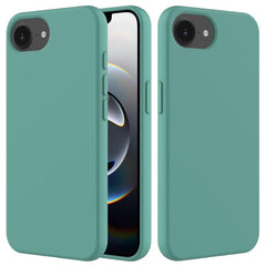 Funda de silicona para teléfono de color sólido, para iPhone 16 Pro Max, para iPhone 16 Pro