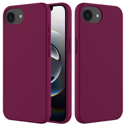 Einfarbige Silikon-Telefonhülle, Für iPhone 16 Plus, Für iPhone 16