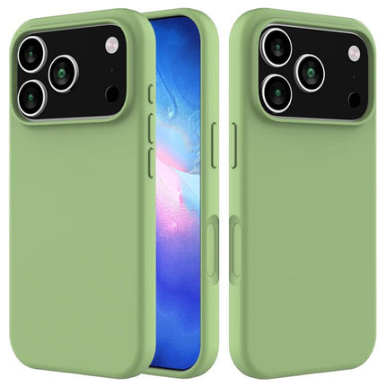 Solid Color Silicone Phone Case, For iPhone 17 Pro Max, For iPhone 17 Pro