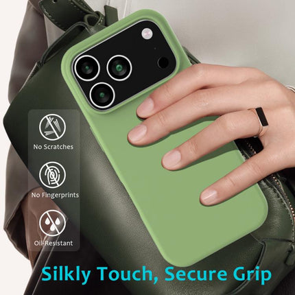 Solid Color Silicone Phone Case, For iPhone 17 Pro Max, For iPhone 17 Pro