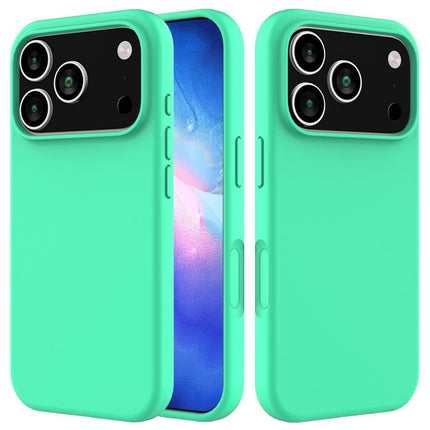 Solid Color Silicone Phone Case, For iPhone 17 Pro Max, For iPhone 17 Pro