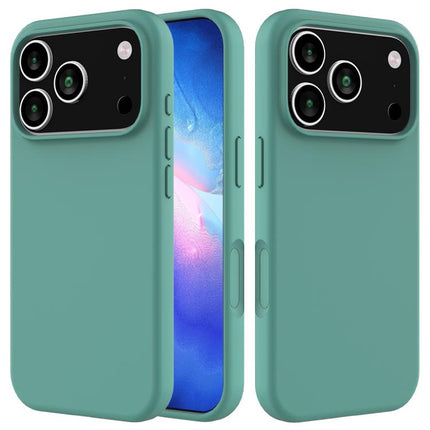 Solid Color Silicone Phone Case, For iPhone 17 Pro Max, For iPhone 17 Pro
