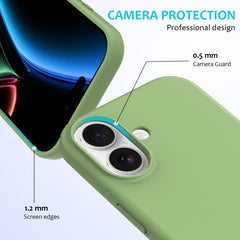 Solid Color Silicone Phone Case, For iPhone 17, For iPhone 17 Air