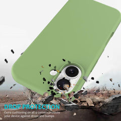 Solid Color Silicone Phone Case, For iPhone 17, For iPhone 17 Air