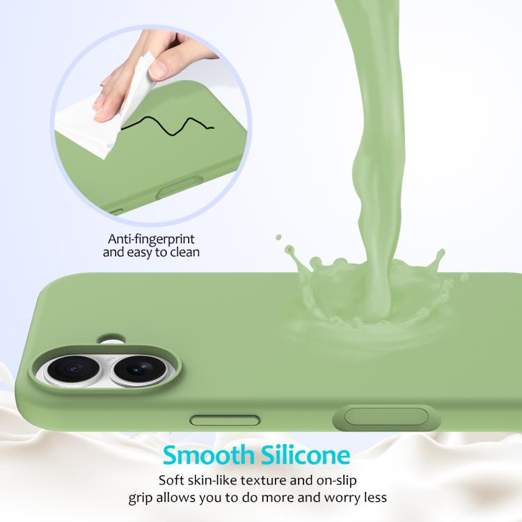 Solid Color Silicone Phone Case, For iPhone 17, For iPhone 17 Air