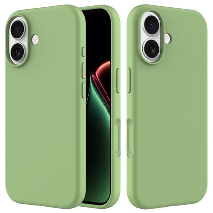 Einfarbige Silikon-Telefonhülle, Für iPhone 16 Plus, Für iPhone 16