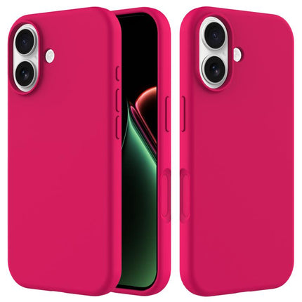 Solid Color Silicone Phone Case, For iPhone 17 Pro, For iPhone 17