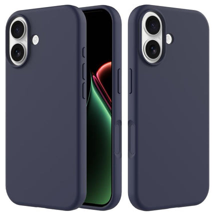 Solid Color Silicone Phone Case, For iPhone 17 Pro, For iPhone 17