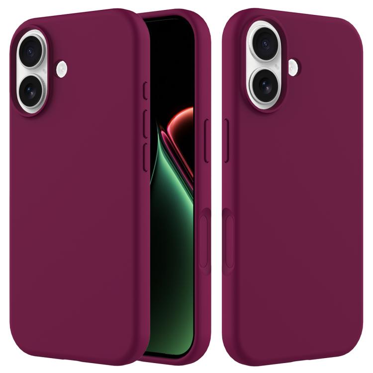 Solid Color Silicone Phone Case, For iPhone 17, For iPhone 17 Air