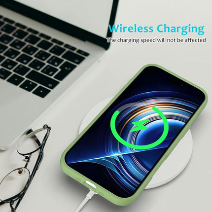 Einfarbige Silikon-Telefonhülle, Für iPhone 15 Pro Max, Für iPhone 15 Pro