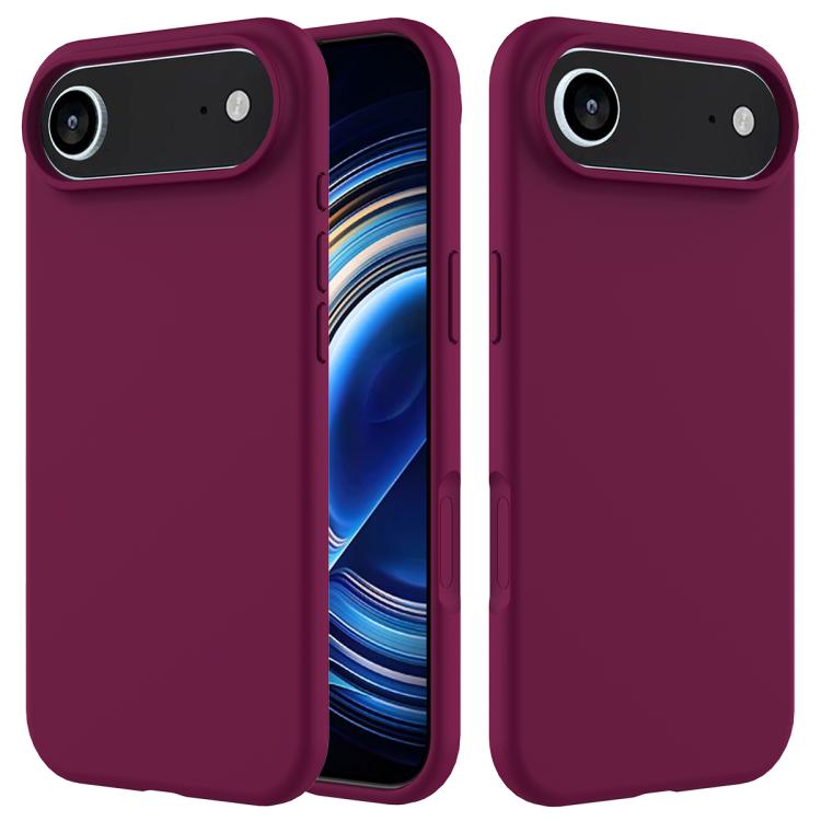 Solid Color Silicone Phone Case, For iPhone 17, For iPhone 17 Air