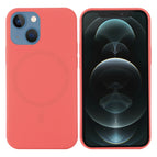 For iPhone 15 Plus / Pink Orange