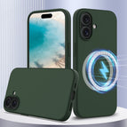 For iPhone 16 Plus / Dark Green