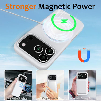 Shockproof Silicone Magsafe Phone Case, For iPhone 18 Pro / 17 Pro, For iPhone 18 Pro Max / 17 Pro Max