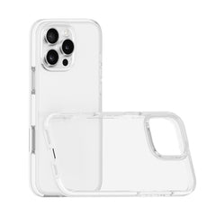 Two-color Shockproof High Transparency TPU Phone Case, For iPhone 16 Pro Max, For iPhone 16 Pro, For iPhone 16 Plus, For iPhone 16, For iPhone 15 Pro Max, For iPhone 15 Pro, For iPhone 15 Plus, For iPhone 15