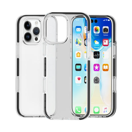 Two-color Shockproof High Transparency TPU Phone Case, For iPhone 17 Pro Max, For iPhone 17 Pro, For iPhone 17, For iPhone Air, For iPhone 16 Pro Max, For iPhone 16 Pro, For iPhone 16 Plus, For iPhone 16