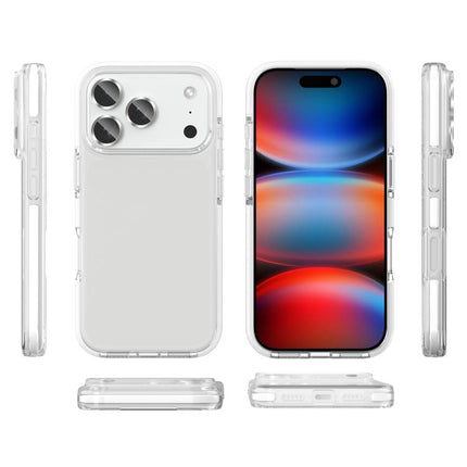 Two-color Shockproof High Transparency TPU Phone Case, For iPhone 17 Pro Max, For iPhone 17 Pro, For iPhone 17, For iPhone Air, For iPhone 16 Pro Max, For iPhone 16 Pro, For iPhone 16 Plus, For iPhone 16