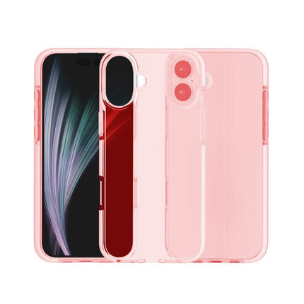 Two-color Shockproof High Transparency TPU Phone Case, For iPhone 17 Pro Max, For iPhone 17 Pro, For iPhone 17, For iPhone Air, For iPhone 16 Pro Max, For iPhone 16 Pro, For iPhone 16 Plus, For iPhone 16
