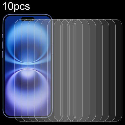 10pcs 0.26mm 9H 2.5D High Aluminum Tempered Glass Film, For iPhone 17 Pro Max, For iPhone 17 Pro / 17, For iPhone Air, For iPhone 16e / 13 / 13 Pro, For iPhone 16 Pro Max, For iPhone 16 Pro, For iPhone 16 Plus, For iPhone 16                            ...