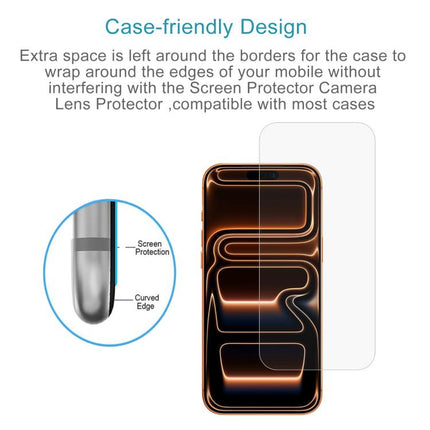 10pcs 0.26mm 9H 2.5D High Aluminum Tempered Glass Film, For iPhone 17 Pro Max, For iPhone 17 Pro / 17, For iPhone Air, For iPhone 16e / 13 / 13 Pro, For iPhone 16 Pro Max, For iPhone 16 Pro, For iPhone 16 Plus, For iPhone 16                            ...