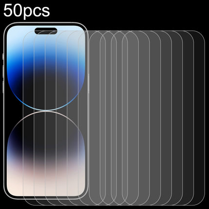 50pcs 0.26mm 9H 2.5D High Aluminum Tempered Glass Film, For iPhone 17 Pro Max, For iPhone 17 Pro / 17, For iPhone Air, For iPhone 16e / 13 / 13 Pro, For iPhone 16 Pro Max, For iPhone 16 Pro, For iPhone 16 Plus, For iPhone 16                            ...