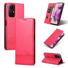 AZNS Magnetic Calf Texture Flip Leather Phone Case, For Xiaomi Redmi K60 Ultra/Mi 13T/13T Pro, For Xiaomi Redmi K70/K70 Pro, For Xiaomi Redmi 12 4G, For Xiaomi Redmi Note 12S