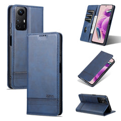AZNS Magnetic Calf Texture Flip Leather Phone Case, For Xiaomi Redmi 12 4G, For Xiaomi Redmi Note 12S