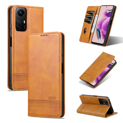 AZNS Magnetic Calf Texture Flip Leather Phone Case, For Xiaomi Redmi K60 Ultra/Mi 13T/13T Pro, For Xiaomi Redmi K70/K70 Pro, For Xiaomi Redmi 12 4G, For Xiaomi Redmi Note 12S