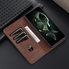 AZNS Magnetic Calf Texture Flip Leather Phone Case, For Xiaomi Redmi K60 Ultra/Mi 13T/13T Pro, For Xiaomi Redmi K70/K70 Pro, For Xiaomi Redmi 12 4G, For Xiaomi Redmi Note 12S