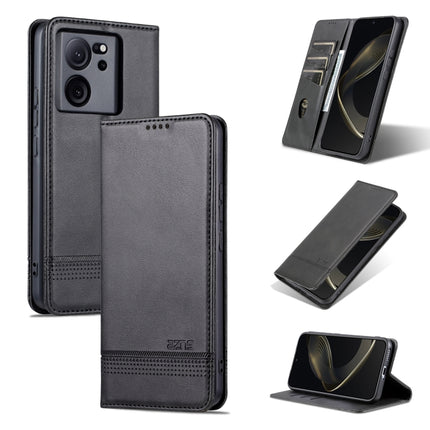 AZNS Magnetic Calf Texture Flip Leather Phone Case, For Xiaomi Redmi K60 Ultra/Mi 13T/13T Pro, For Xiaomi Redmi K70/K70 Pro, For Xiaomi Redmi 12 4G, For Xiaomi Redmi Note 12S