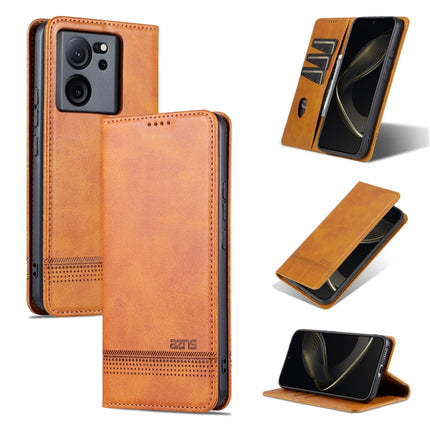 AZNS Magnetic Calf Texture Flip Leather Phone Case, For Xiaomi Redmi K60 Ultra/Mi 13T/13T Pro, For Xiaomi Redmi K70/K70 Pro, For Xiaomi Redmi 12 4G, For Xiaomi Redmi Note 12S