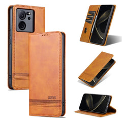 AZNS Magnetic Calf Texture Flip Leather Phone Case, For Xiaomi Redmi K60 Ultra/Mi 13T/13T Pro, For Xiaomi Redmi K70/K70 Pro, For Xiaomi Redmi 12 4G, For Xiaomi Redmi Note 12S