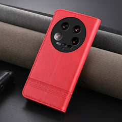 AZNS Magnetic Calf Texture Flip Leather Phone Case