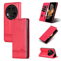 AZNS Magnetic Calf Texture Flip Leather Phone Case, For Xiaomi Redmi Turbo 3, For Xiaomi Redmi Note 13 Pro 4G, For Xiaomi Redmi Note 13 4G, For Xiaomi Redmi K70E, For Xiaomi 14 Ultra