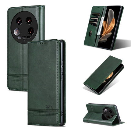 AZNS Magnetic Calf Texture Flip Leather Phone Case, For Xiaomi 14 Ultra, For Xiaomi Redmi 13C / Poco C65, For Xiaomi 14 Pro, For Xiaomi 14