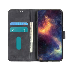 KHAZNEH Retro Texture Leather Phone Case, For iPhone 15 Pro, For iPhone 15 Plus, For iPhone 15