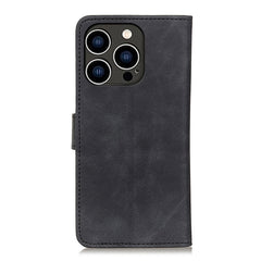 KHAZNEH Retro Texture Leather Phone Case, For iPhone 16 Pro Max, For iPhone 16 Pro, For iPhone 16 Plus, For iPhone 16, For iPhone SE 2024, For iPhone 15 Pro Max, For iPhone 15 Pro, For iPhone 15 Plus