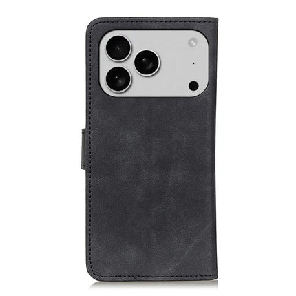KHAZNEH Retro Texture Leather Phone Case, For iPhone 17 Pro Max, For iPhone 17 Pro, For iPhone 17, For iPhone Air, iPhone 16e, For iPhone 16 Pro Max