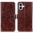 For iPhone 16 Plus / Brown