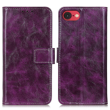 Retro Crazy Horse Texture Horizontal Flip Leather Phone Case, For iPhone 18 Pro / 17 Pro, For iPhone 18 Pro Max / 17 Pro Max, For iPhone 16e / 17e, For iPhone 17