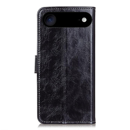 Retro Crazy Horse Texture Horizontal Flip Leather Phone Case, For iPhone Air, For iPhone 16 Pro Max, For iPhone 16 Pro, For iPhone 16 Plus