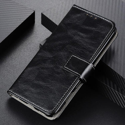 Retro Crazy Horse Texture Horizontal Flip Leather Phone Case, For iPhone 18 Pro / 17 Pro, For iPhone 18 Pro Max / 17 Pro Max, For iPhone 16e / 17e, For iPhone 17