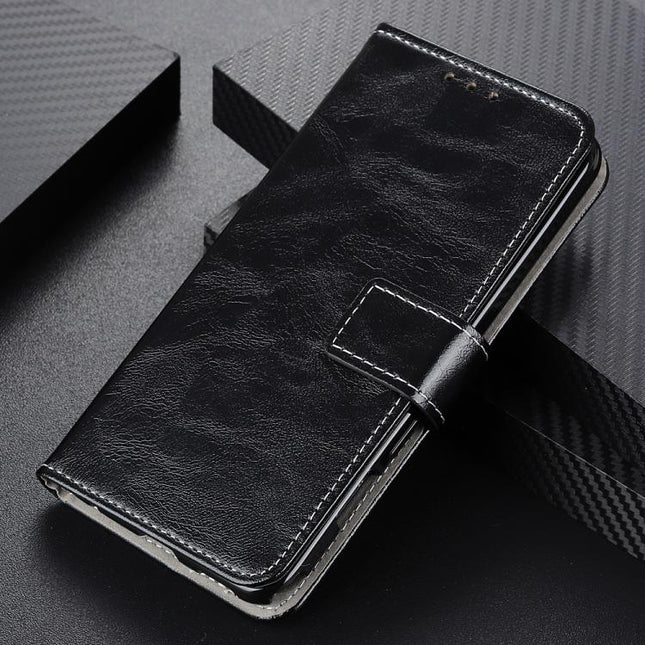 Retro Crazy Horse Texture Horizontal Flip Leather Phone Case, For iPhone 18 Pro / 17 Pro, For iPhone 18 Pro Max / 17 Pro Max, For iPhone 16e / 17e, For iPhone 17