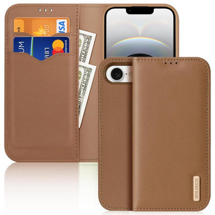DUX DUCIS Hivo Series Cowhide + PU + TPU Flip Phone Case