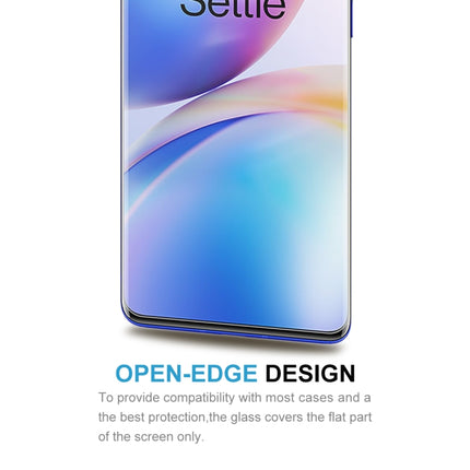 Half-screen Transparent Tempered Glass Film, For OnePlus 8 Pro (1 PC)